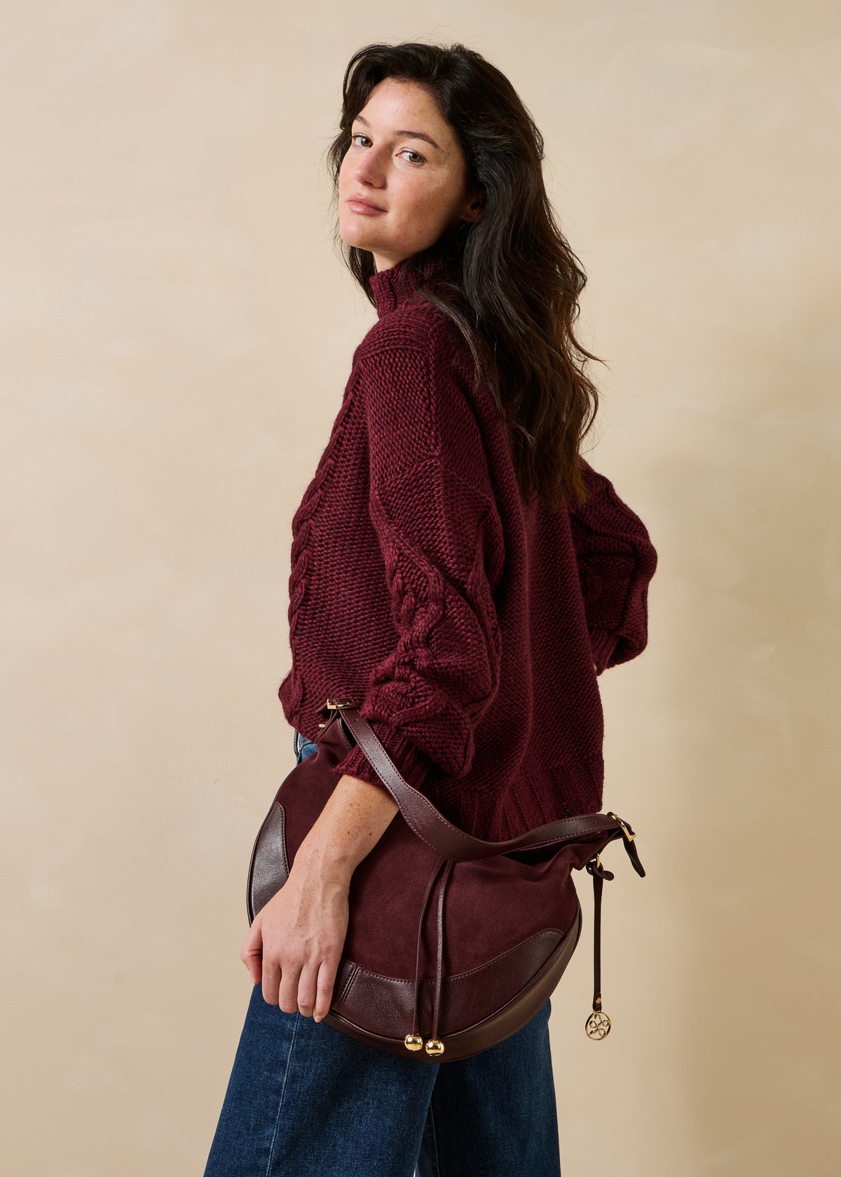 Sac bordeaux - Ghawi