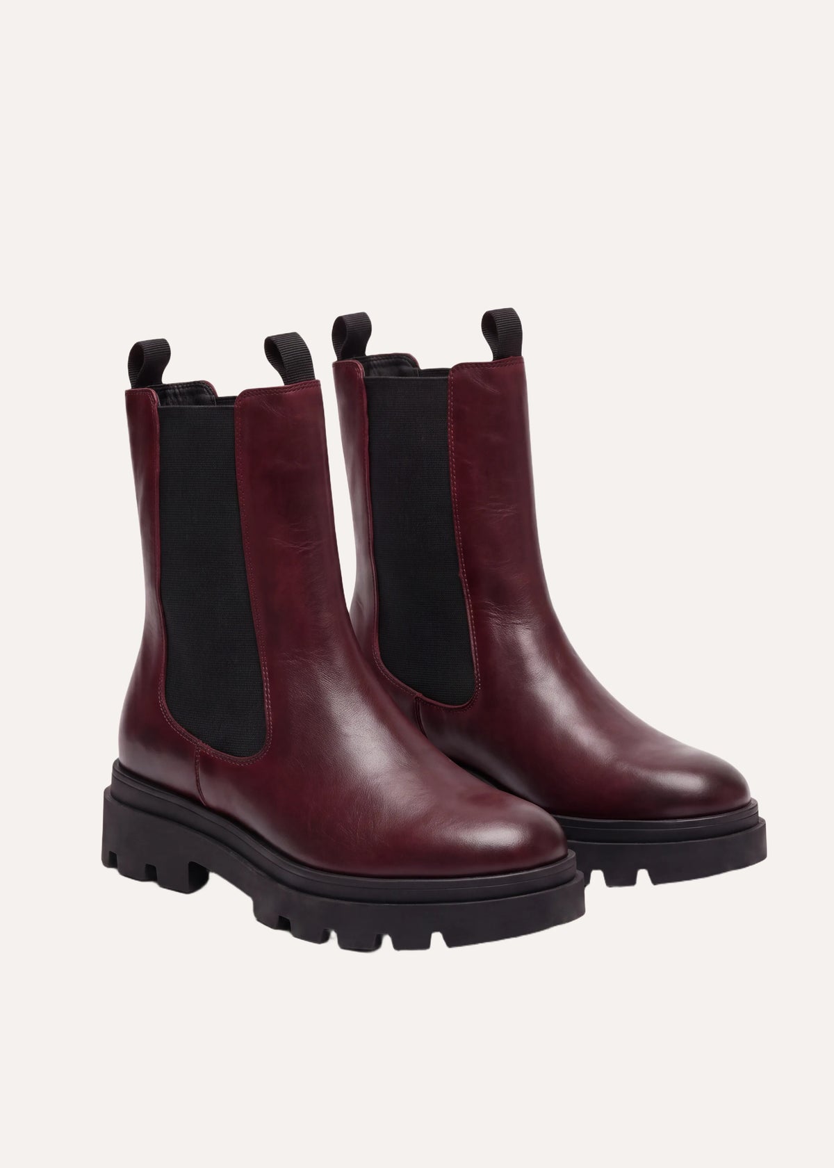 Bottines bordeaux - Grabel
