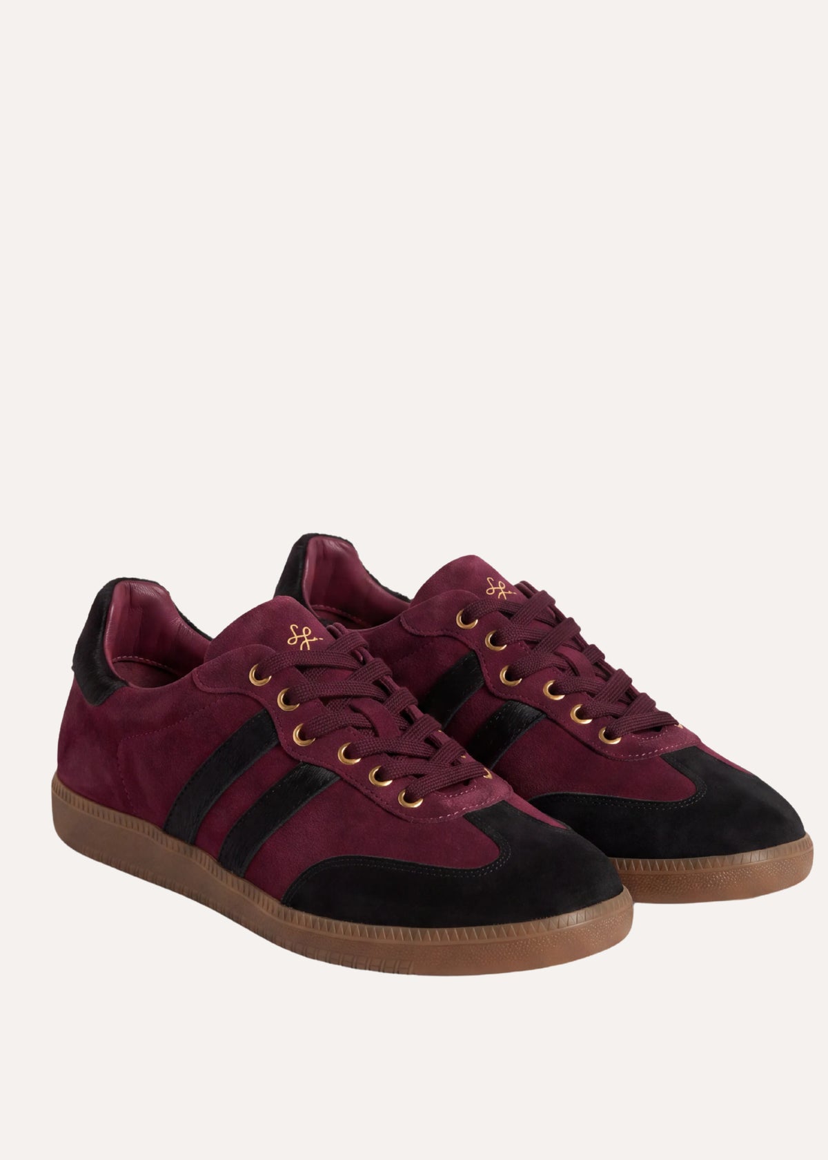 Baskets bordeaux et noir - Graton