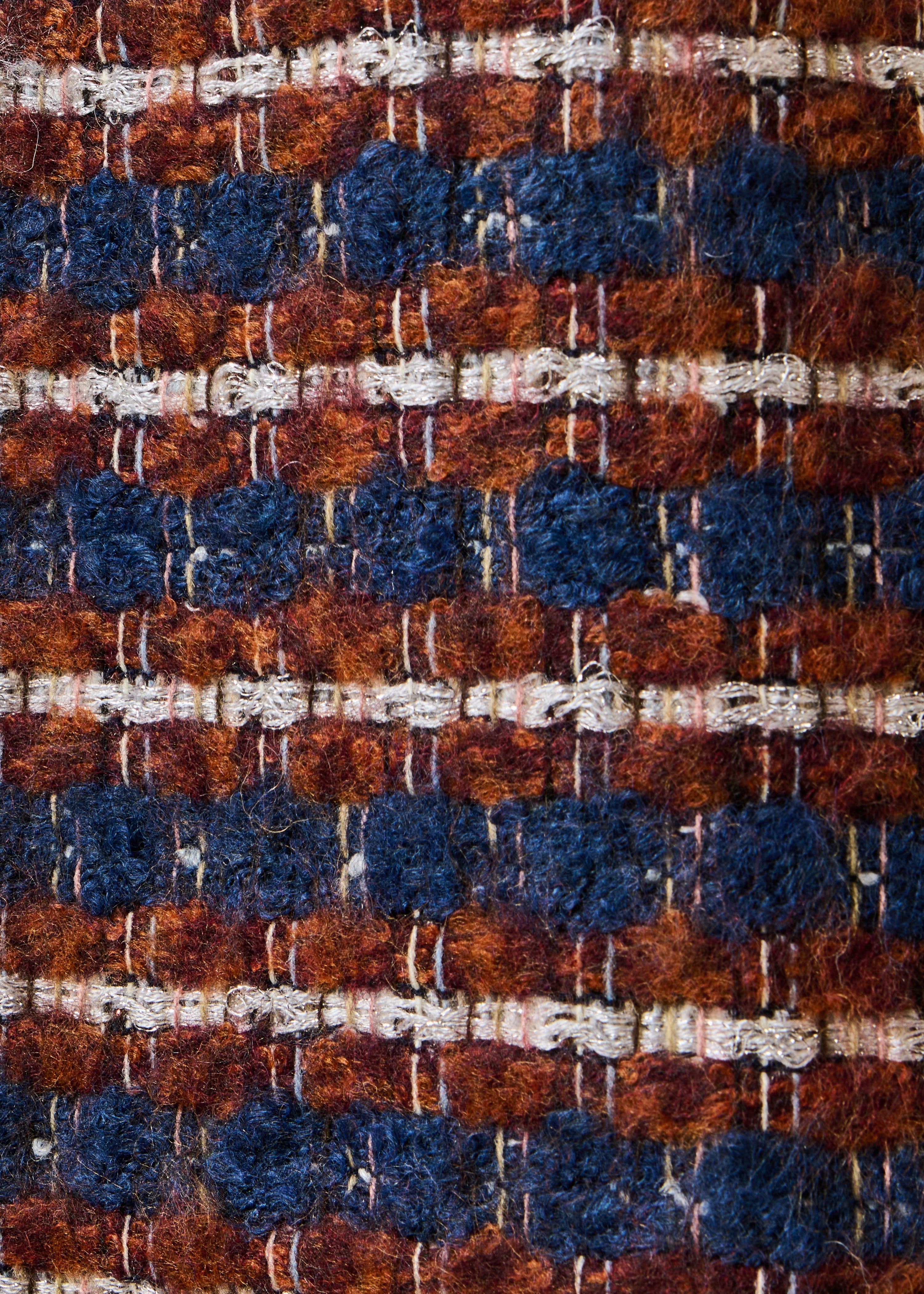 Navy blue fashion scarf