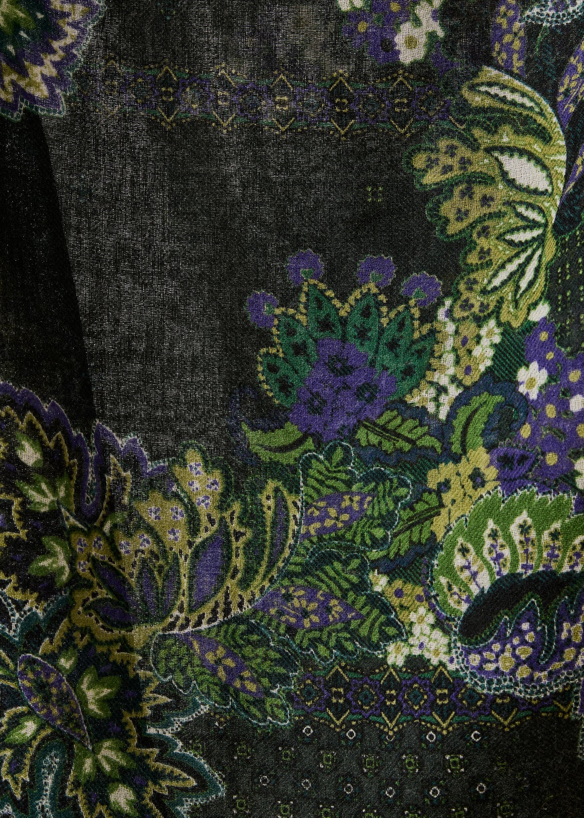 Écharpe verte - Grosel