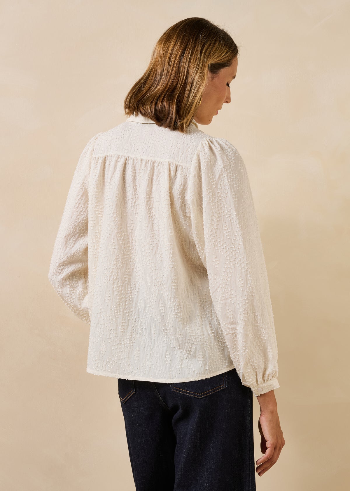 Chemise blanc cassé - Topou