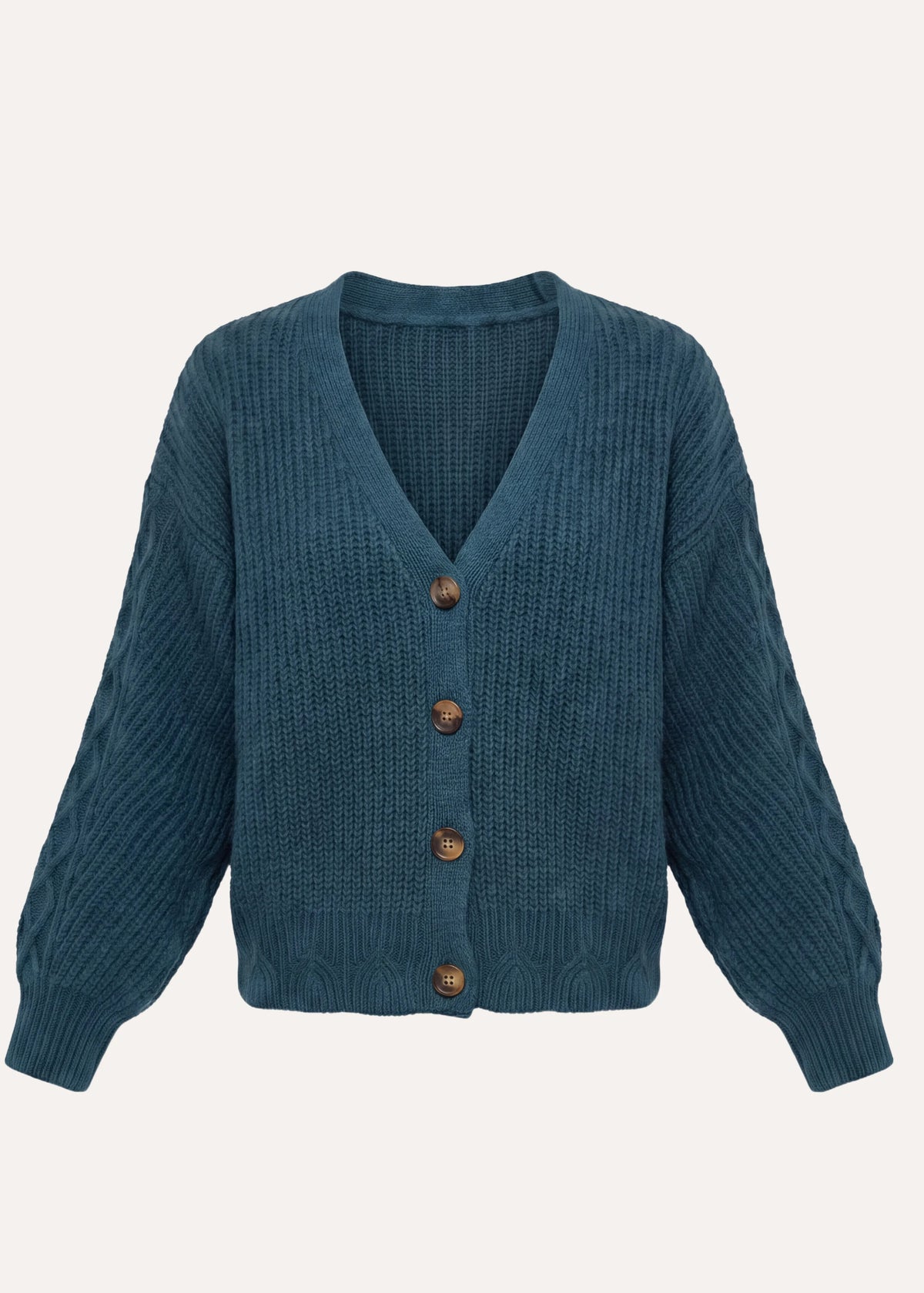 Gilet vert pétrole - Gastel