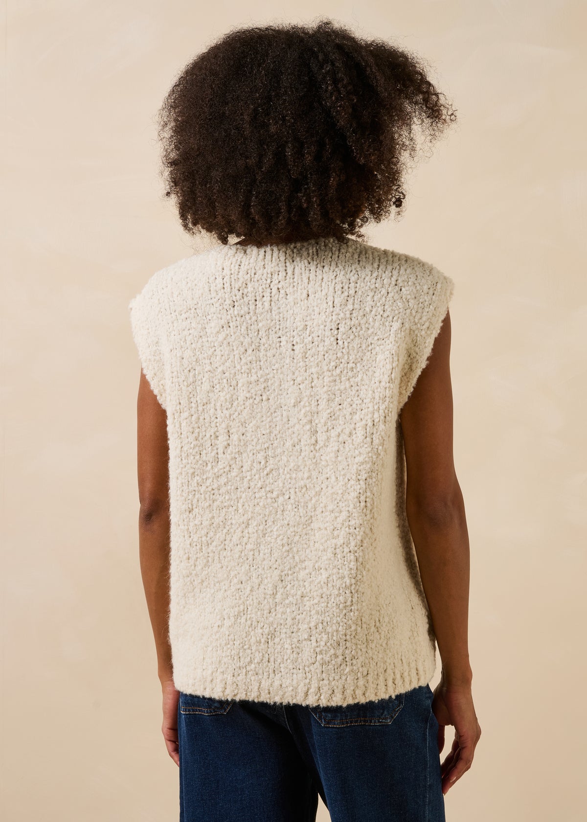 Ecru Vest - Gostal