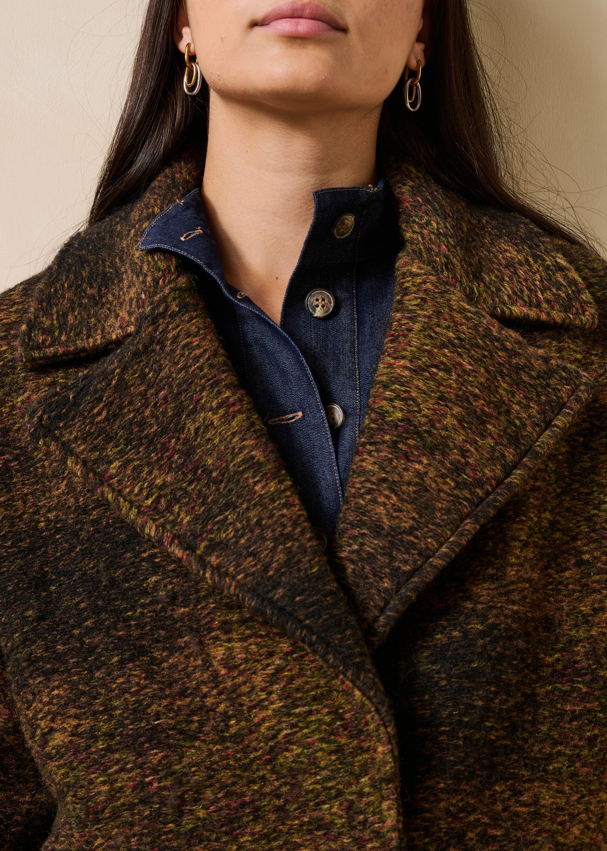 Manteau marron - Gaboni