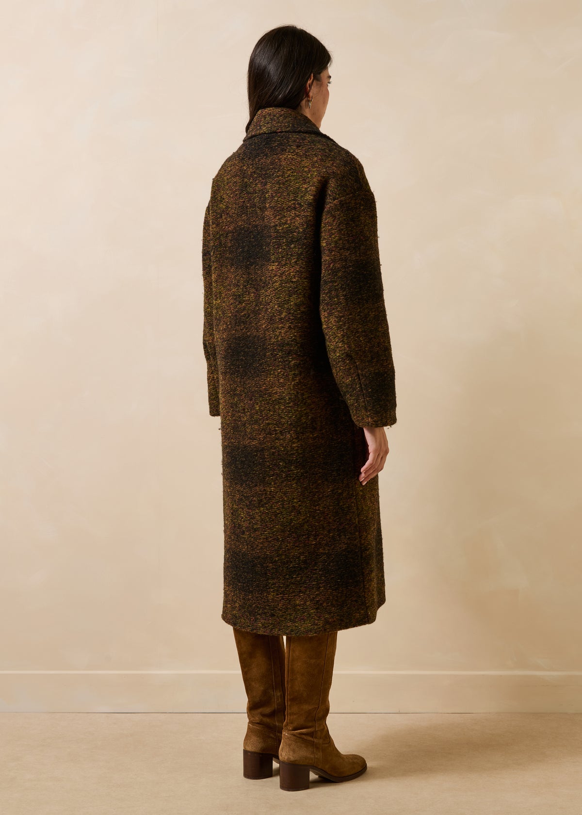Manteau marron - Gaboni