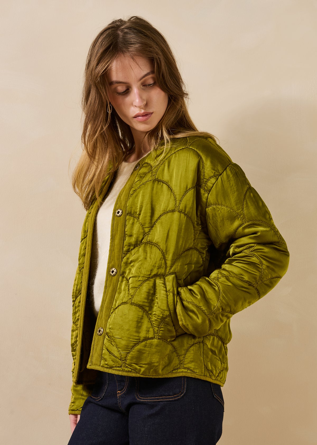 Grüne Jacke - Guliver