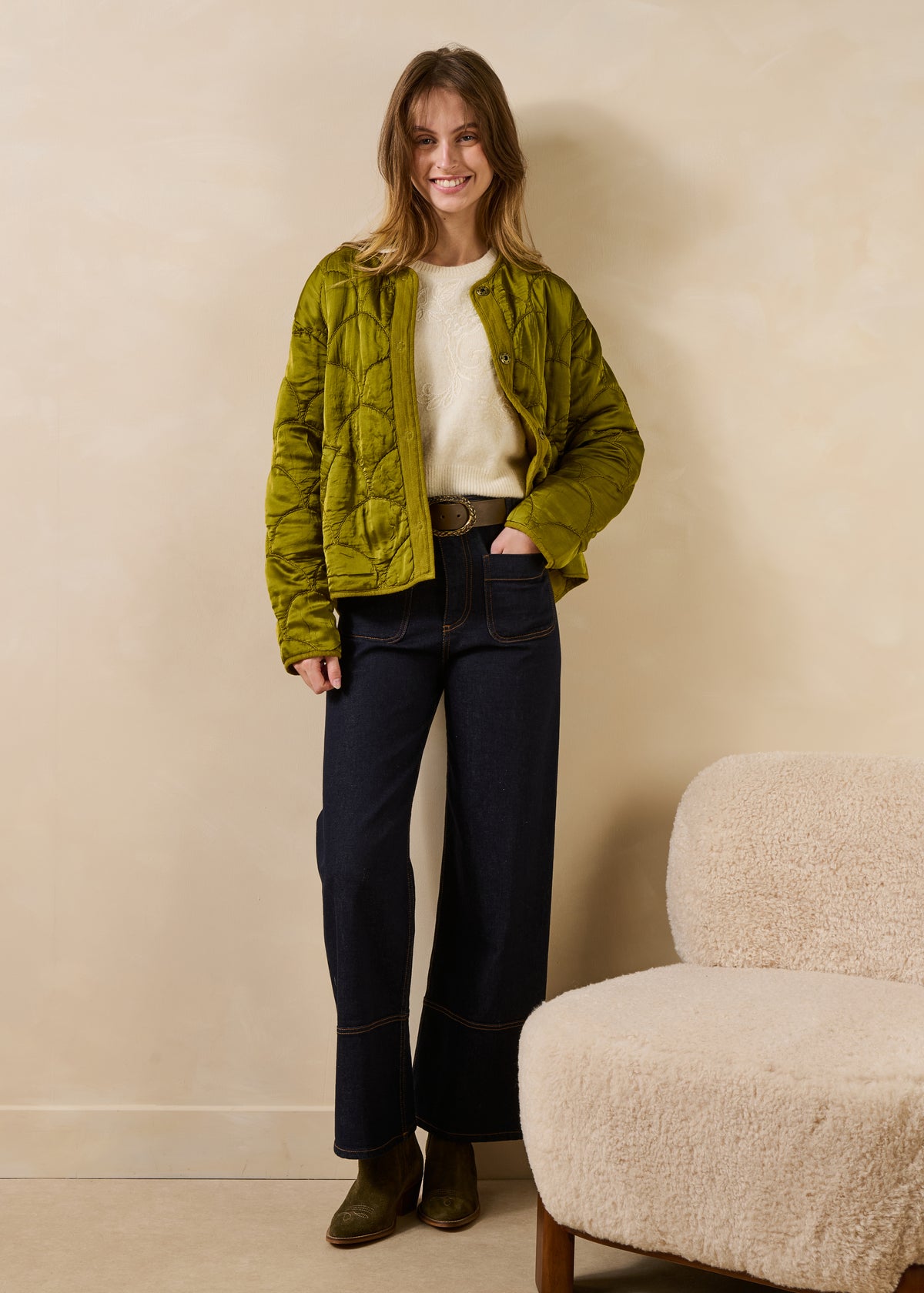 Grüne Jacke - Guliver