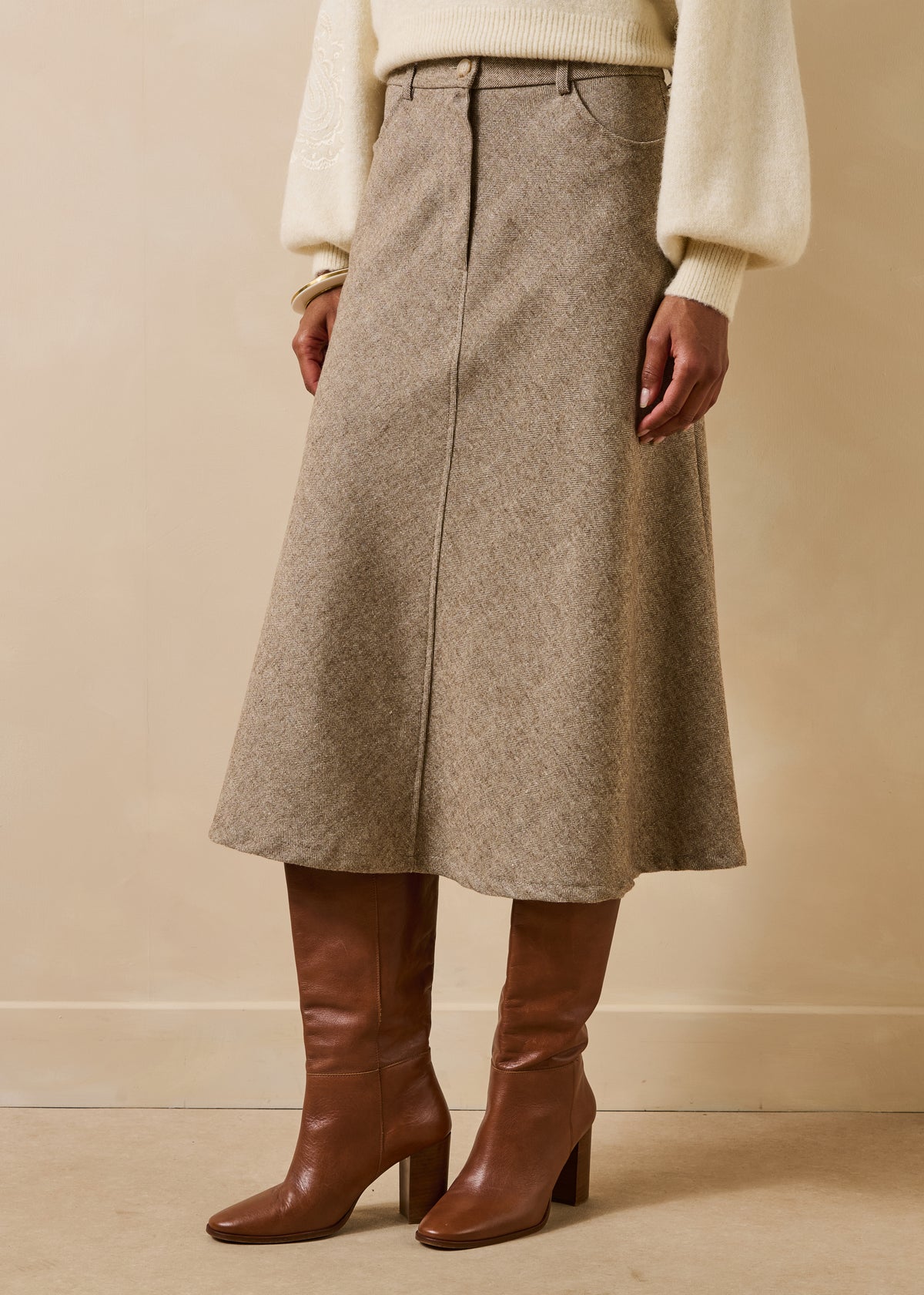 Jupe beige - Galade