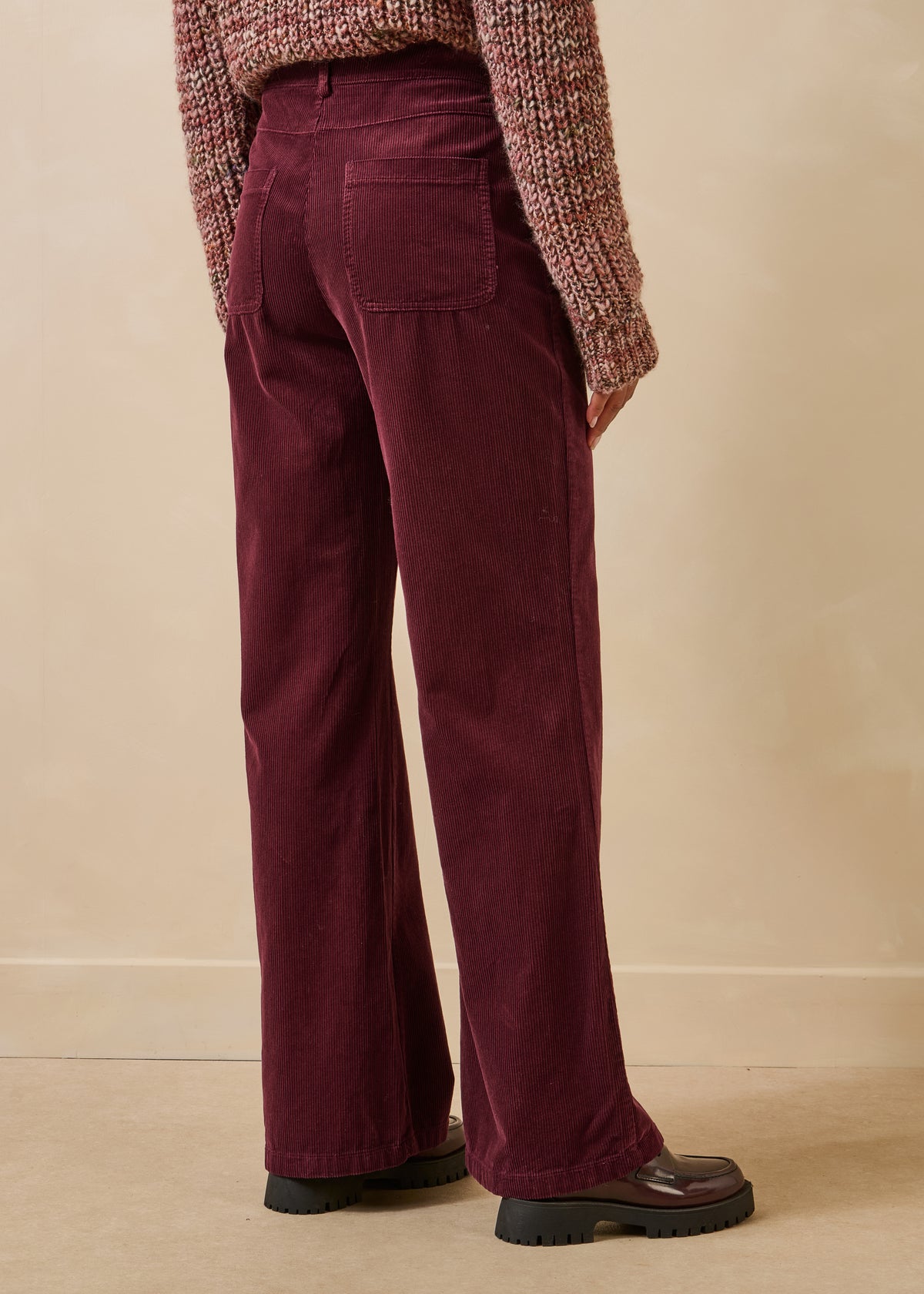 Burgundy pants - Ekou