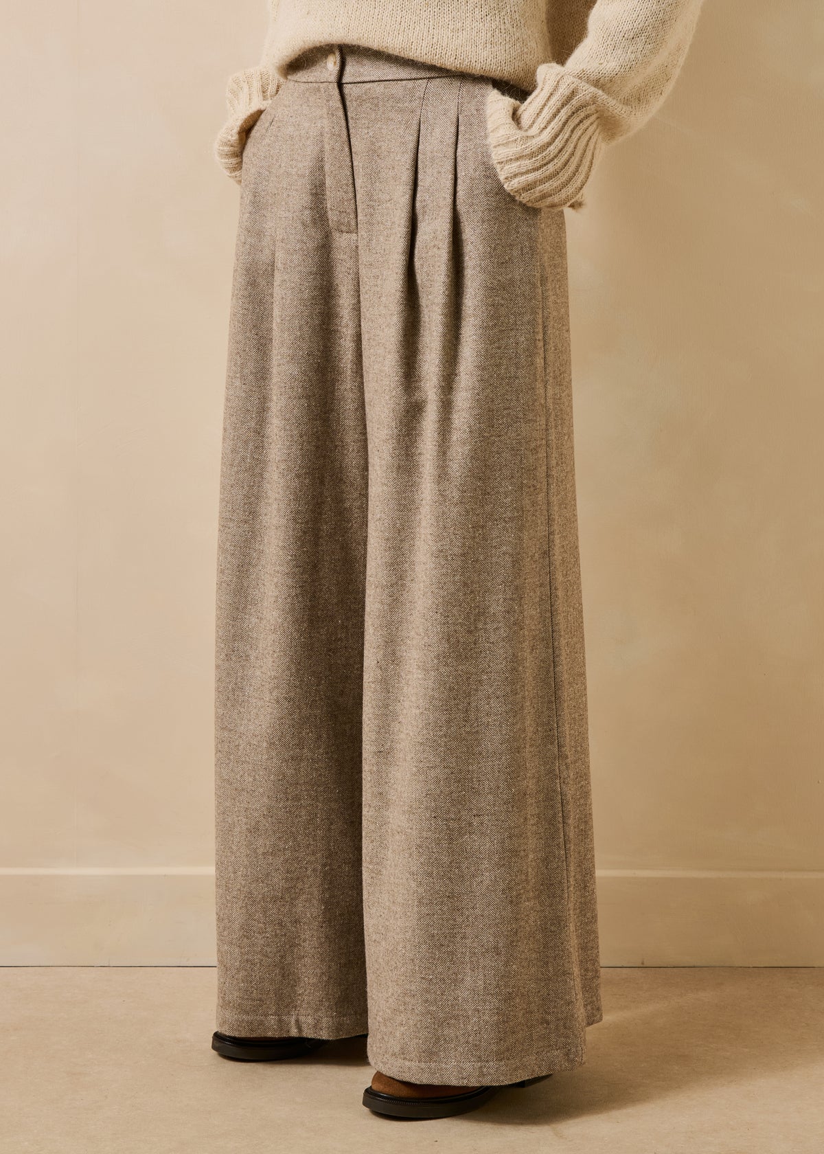 Pantaloni beige - Ezur