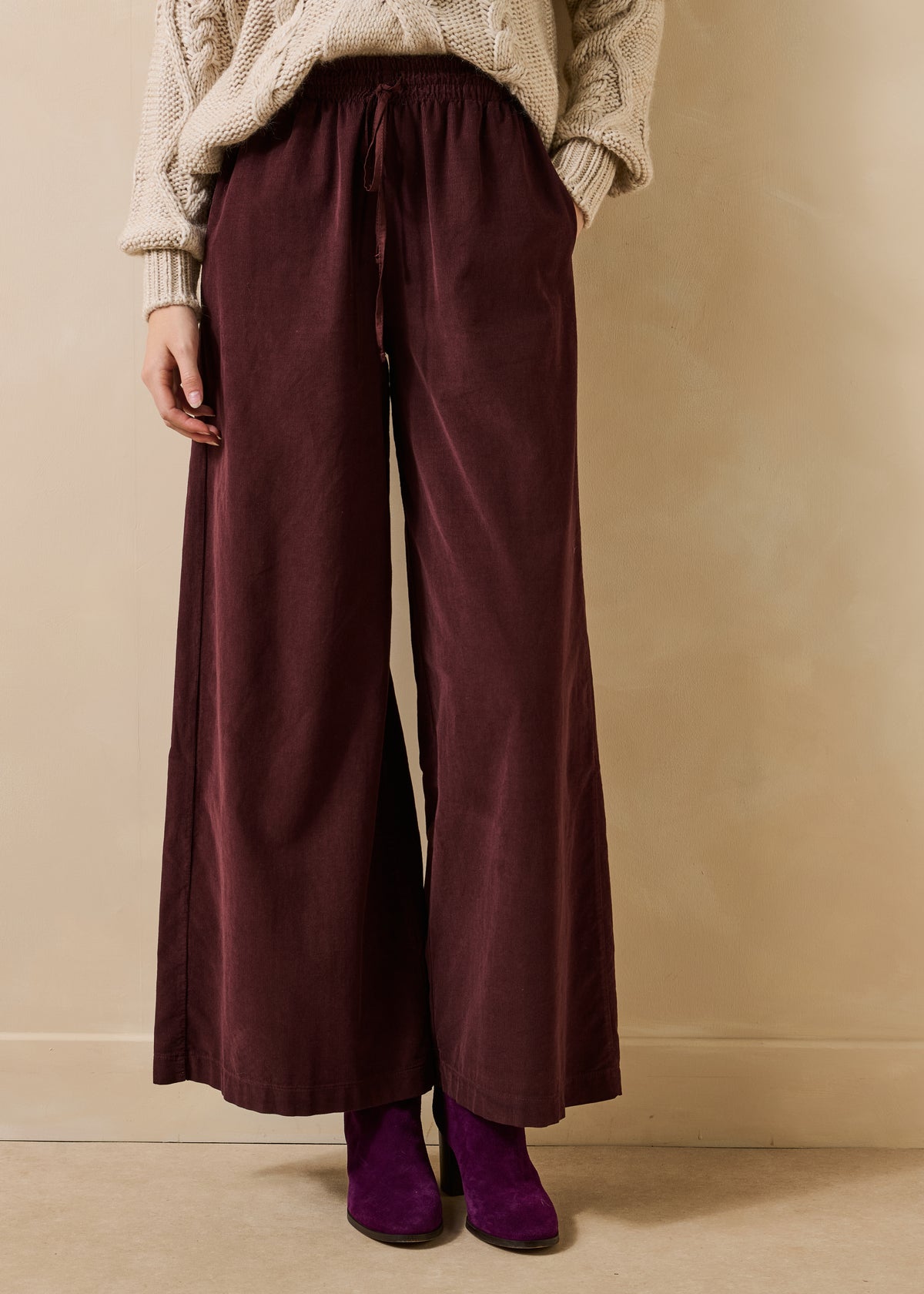 Pantaloni bordeaux - Goisron