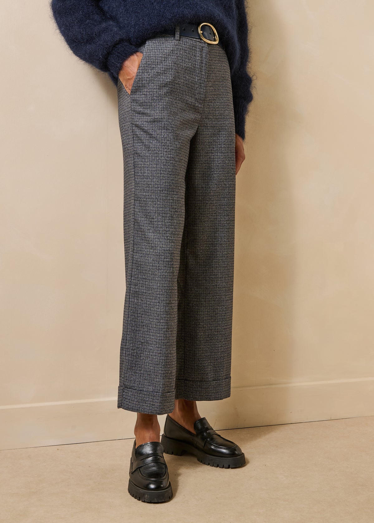 Pantalon gris et bleu - Ronac