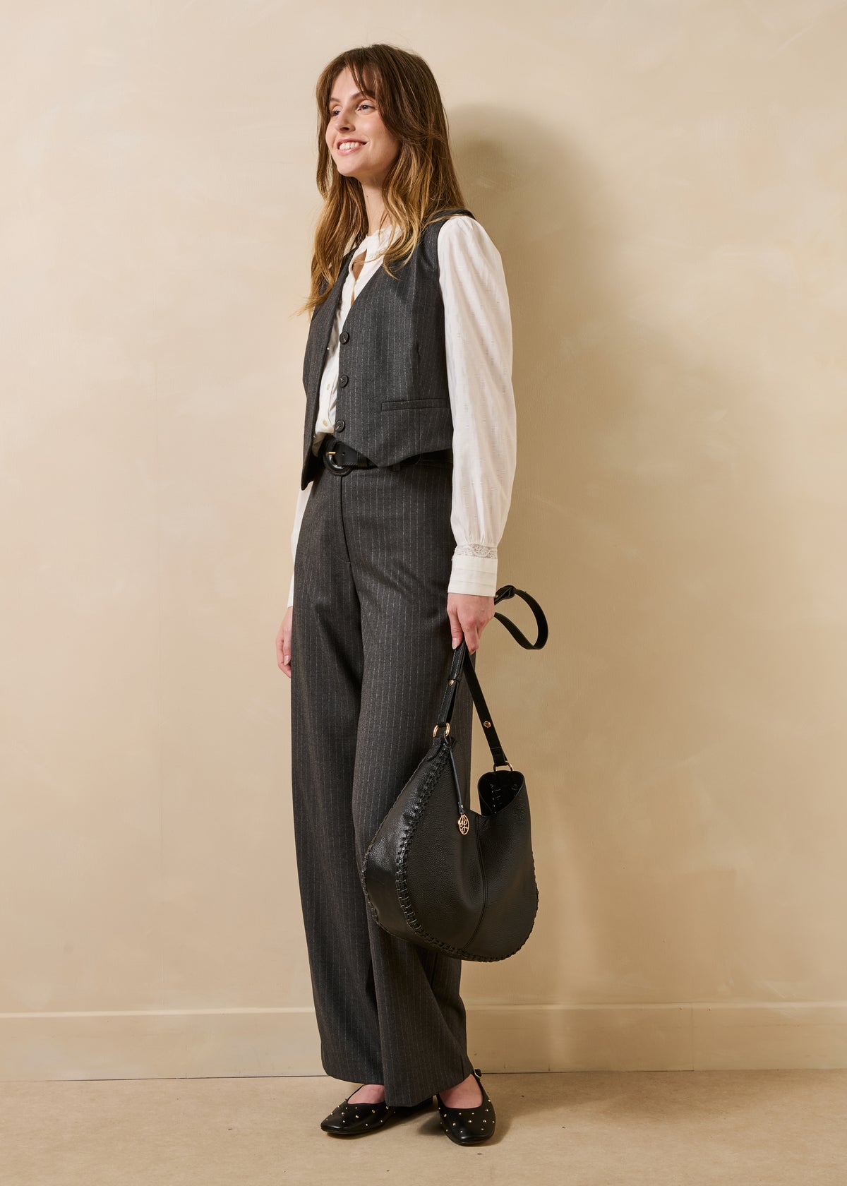 Gray Trousers - Triple