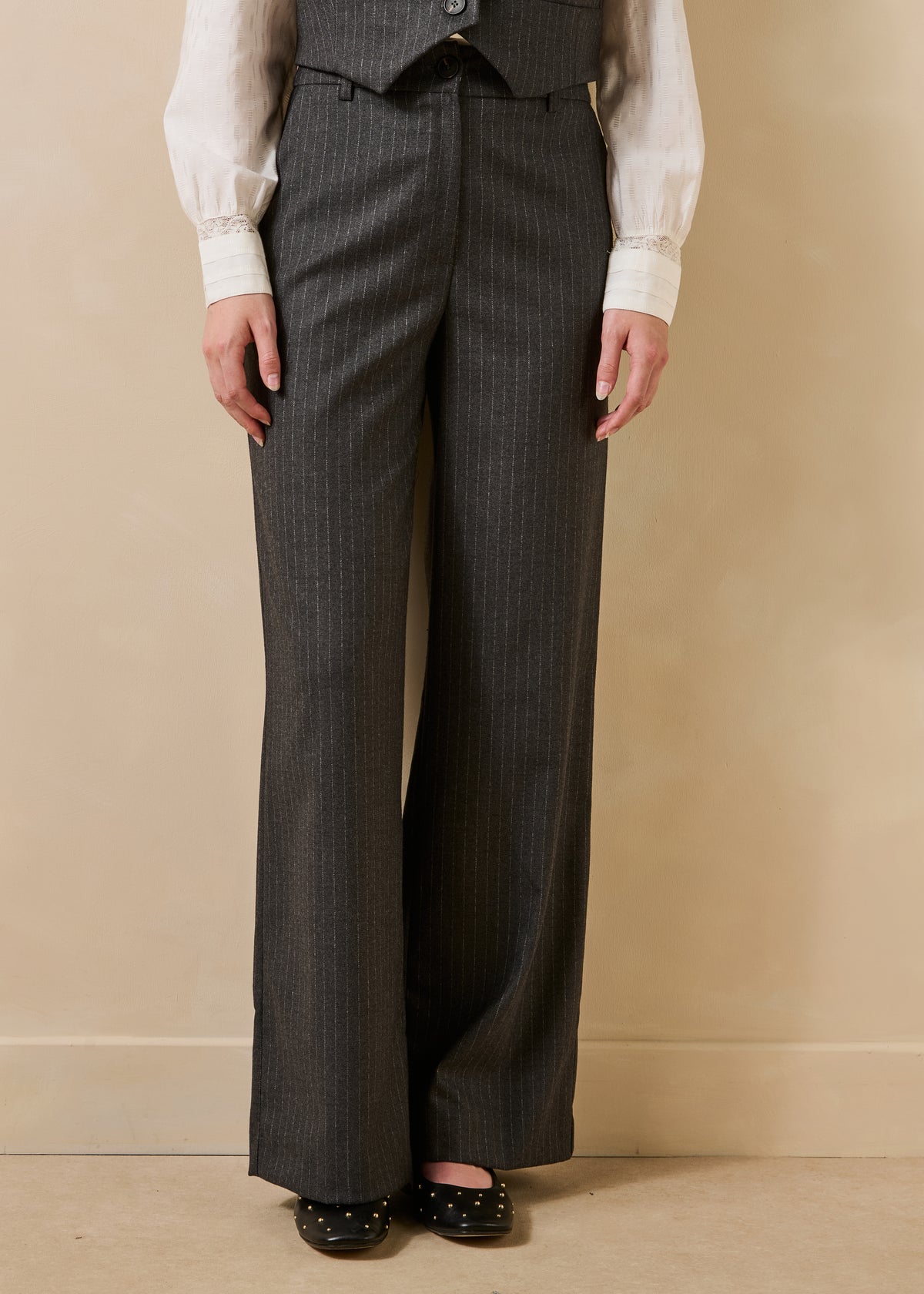 Graue Hose - Triple