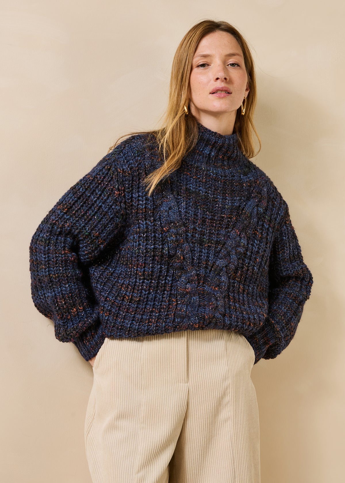 Pull bleu foncé - Graf