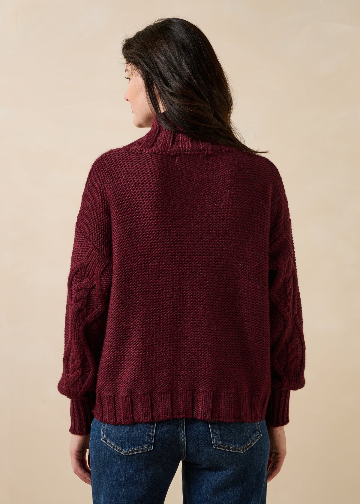 Pull bordeaux - Grissi