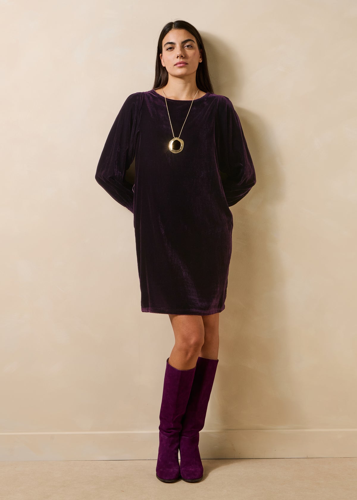 Lila Kleid - Etna