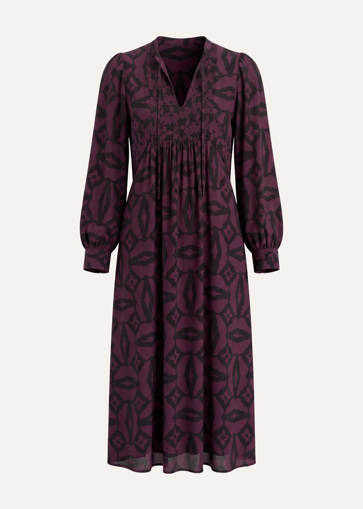 Robe noir et bordeaux - Guita