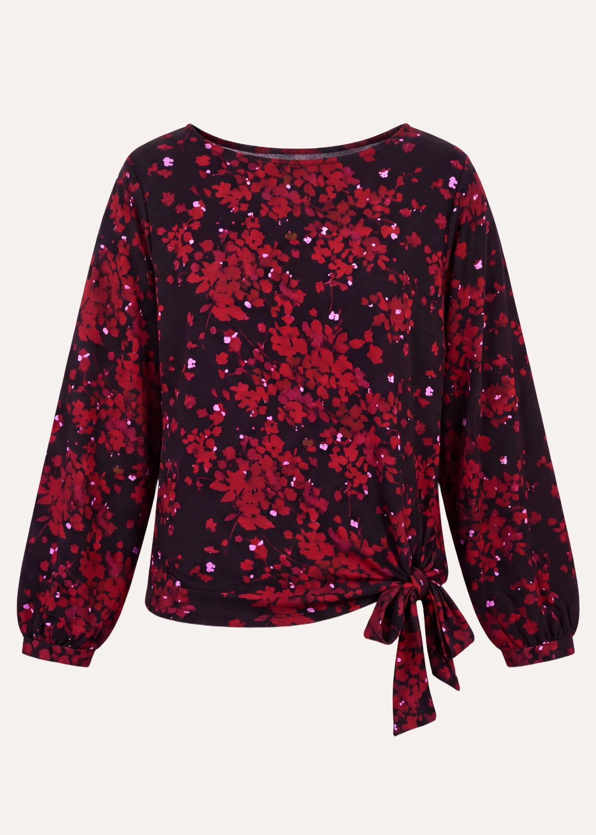 T-shirt bordeaux et noir - Gexpa