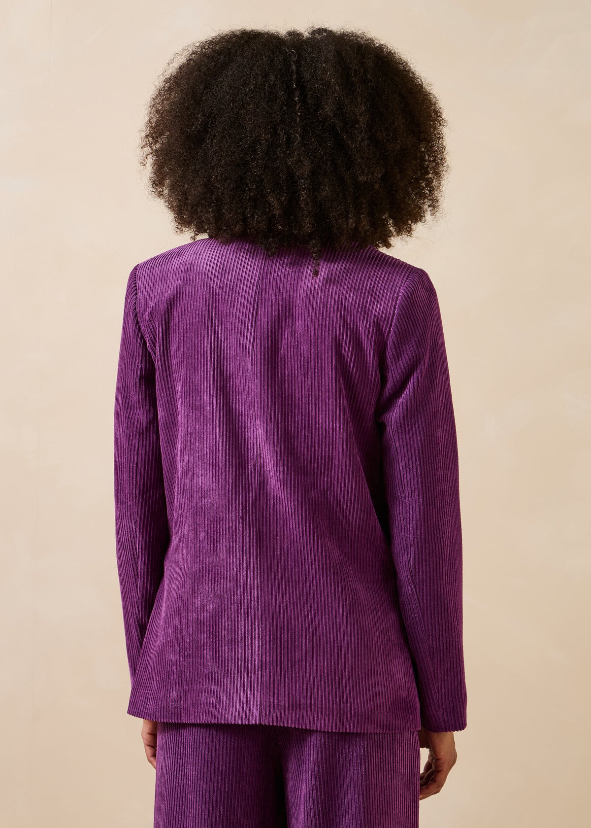 Veste prune - Galina