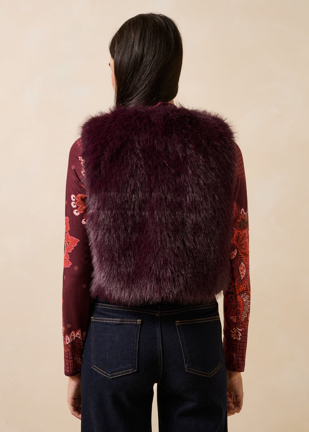 Veste aubergine - Zoani