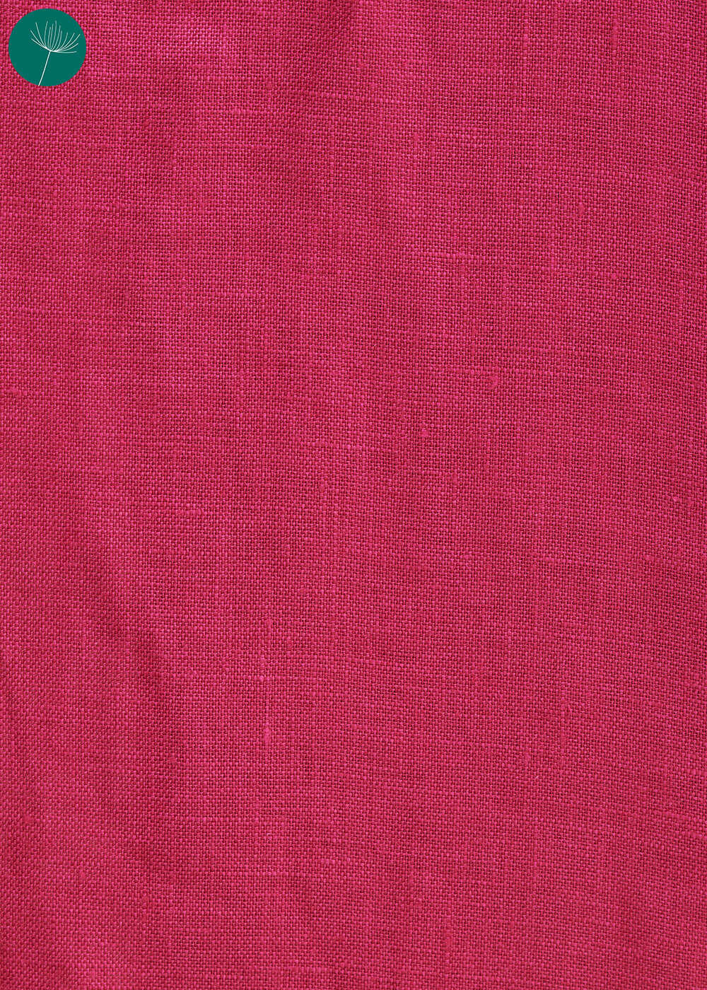 Pantaloni a gamba larga in lino tinta unita