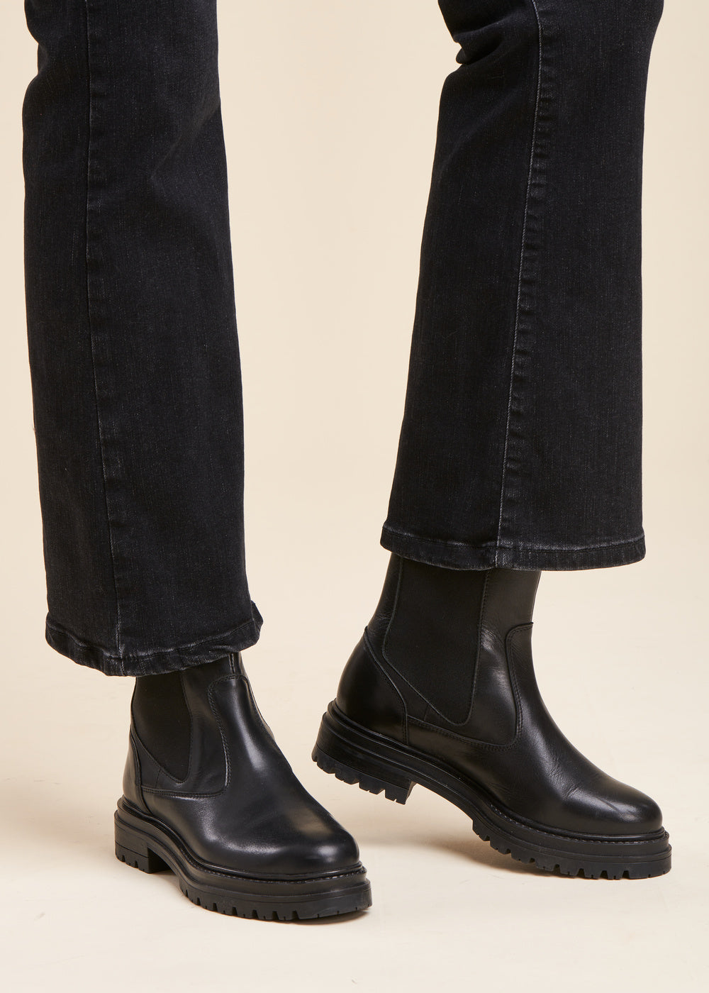 Boots avec plateforme