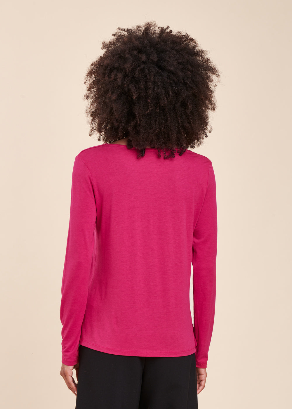 Tee-shirt basique encolure V